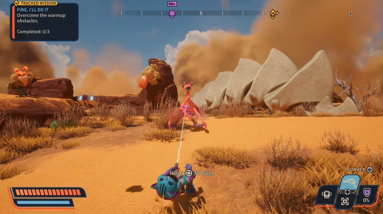 Capturing the Alpha Vaperon (Image via Raccoon Logic Studios //YouTube@JustSimy-Simy)